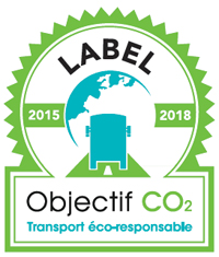 Label : Objectif CO² Transport éco-responsable