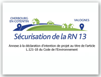 Logo - RN13 Valognes Cherbourg