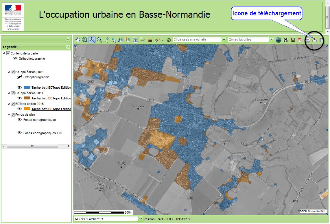 Interface Carte Dynamique