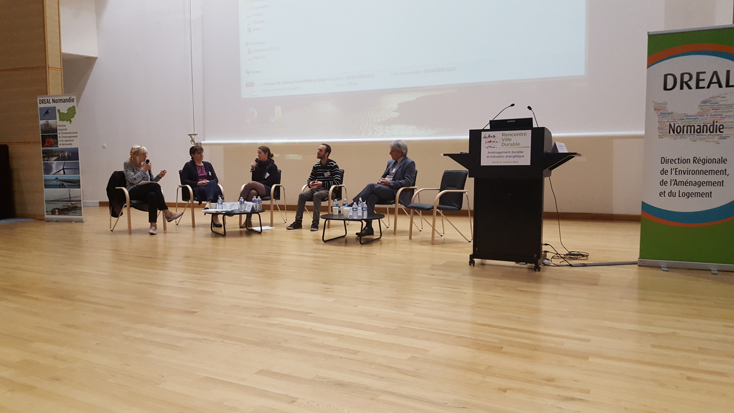 Table ronde sur la thématique « Le territoire qui pense et partage son énergie »