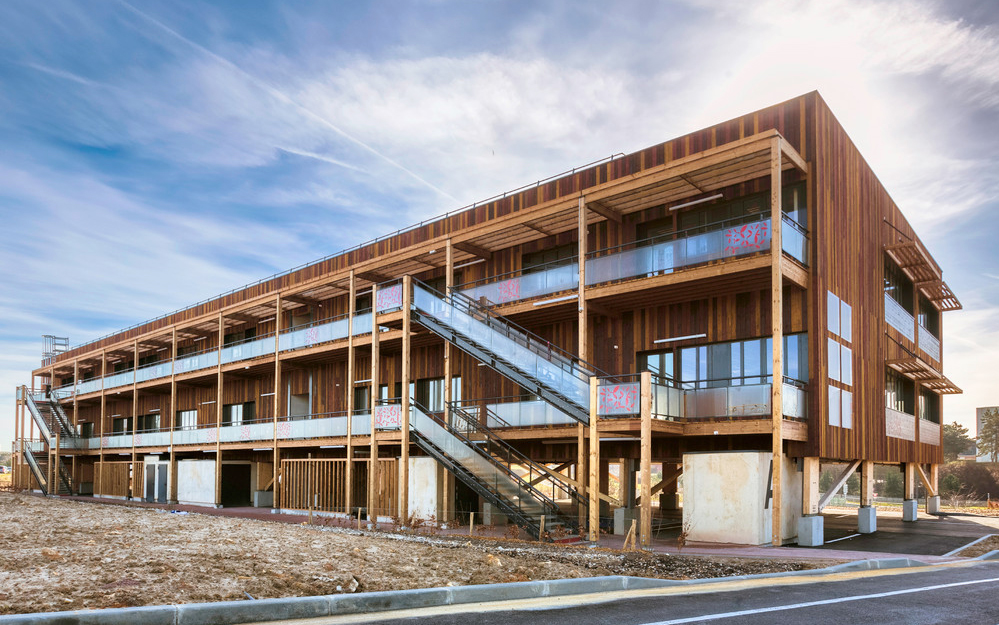 Bureaux modulaires biosourcés, le Havre