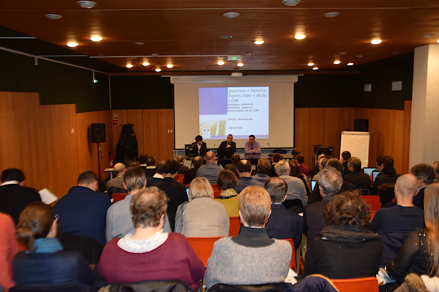 Participants à la Journée Service Après-Vote de la Loi d’Orientation des Mobilités