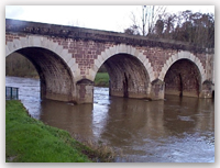 Station hydrométrique de la Vire à Saint-Lô (pont de Gourfaleur)