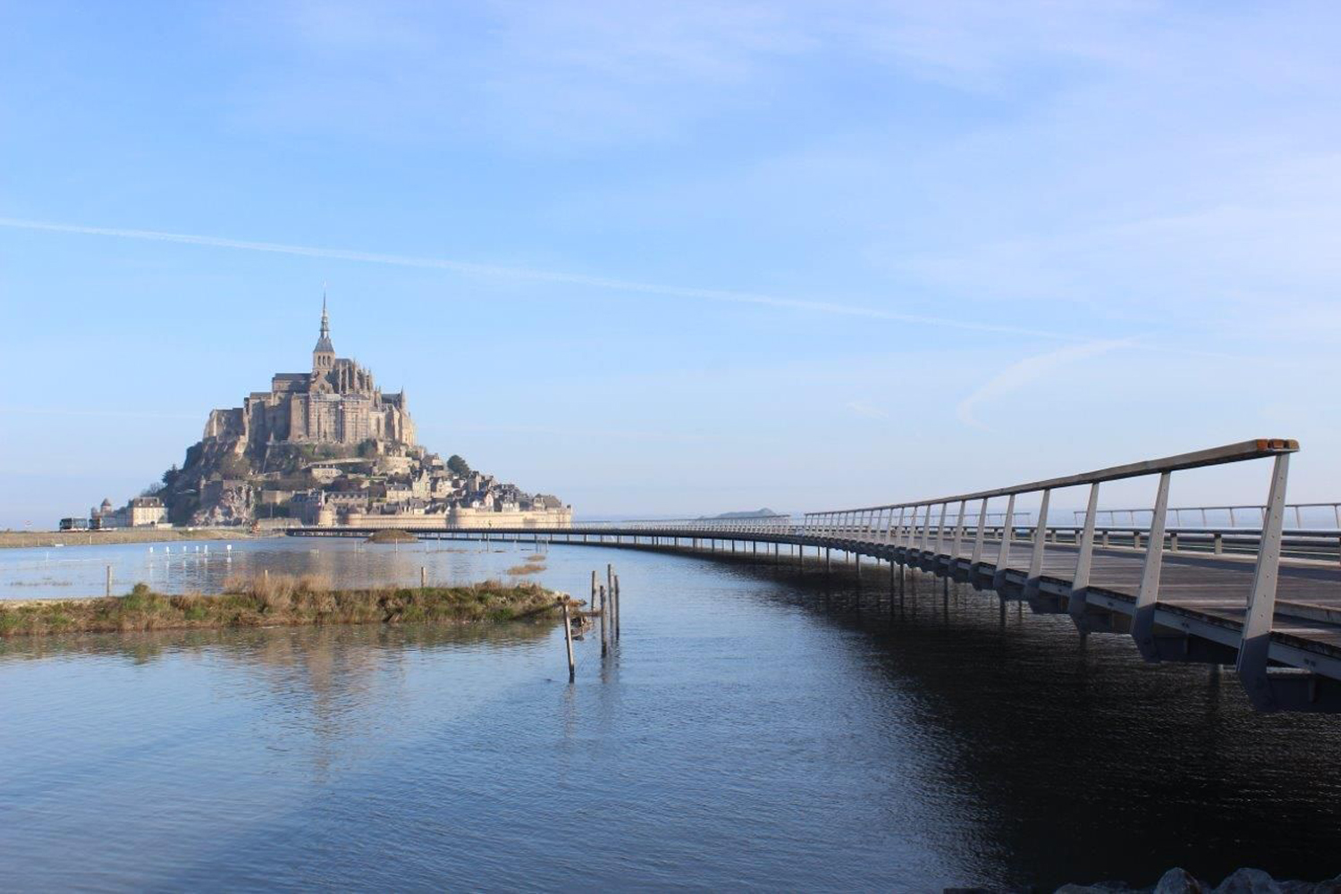 La baie du Mont Saint-Michel (Crédit photo : Mathias Neveling)