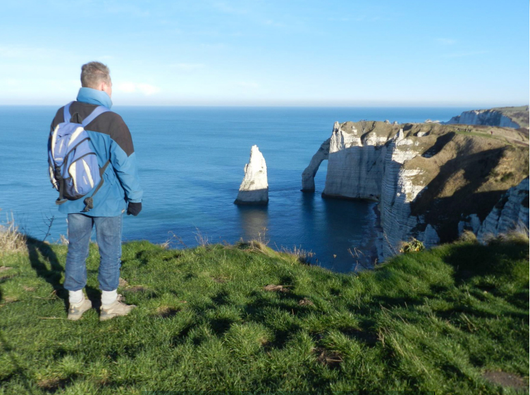 Salicornes - Étretat (Photographie du Lycée Delamare Deboutteville de Forges les Eaux)