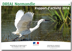 Page de garde du rapport d’activité 2016