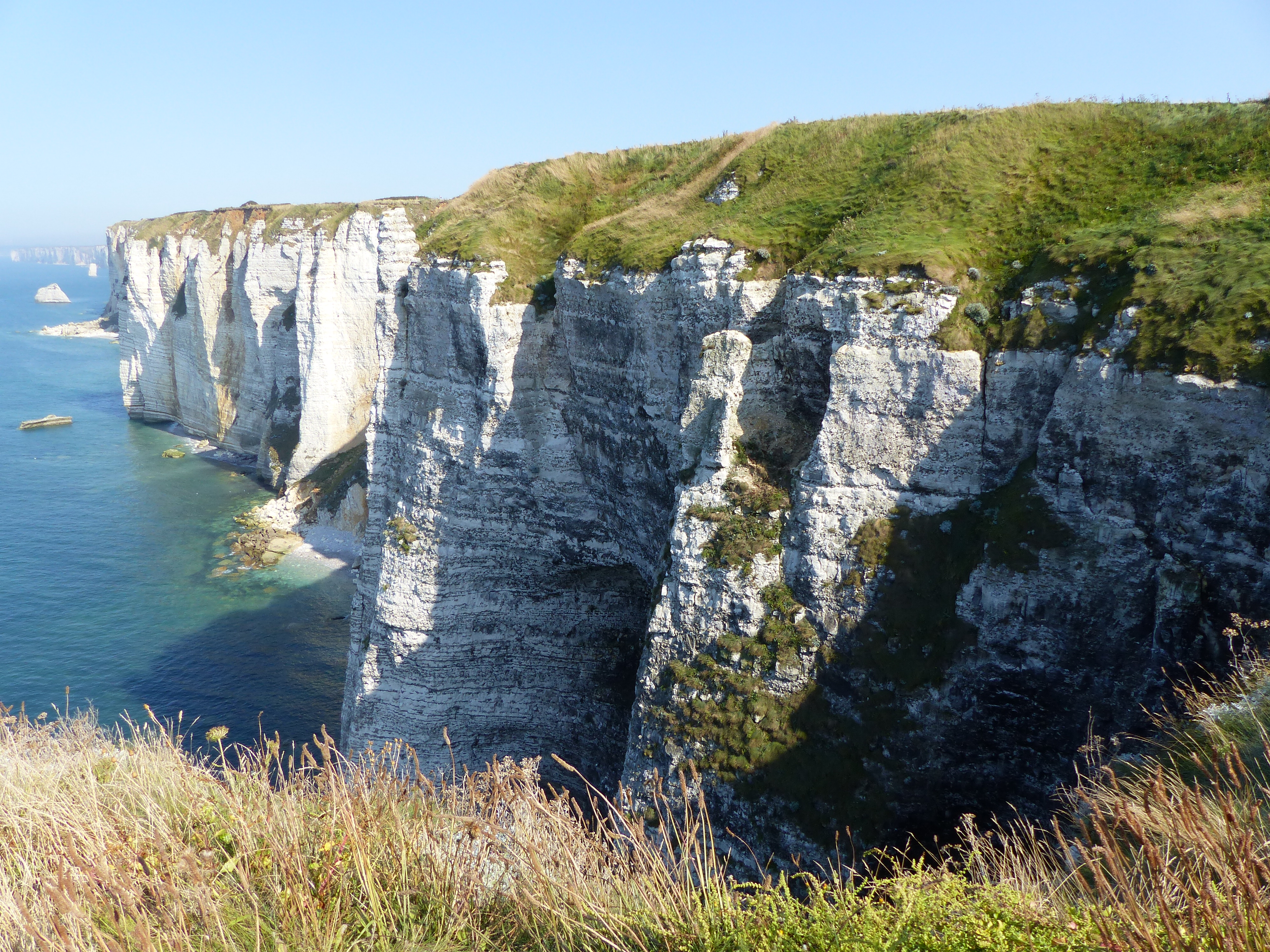 Falaise d'amont Etretat -Source : Sandrine Robbe/DREAL Normandie