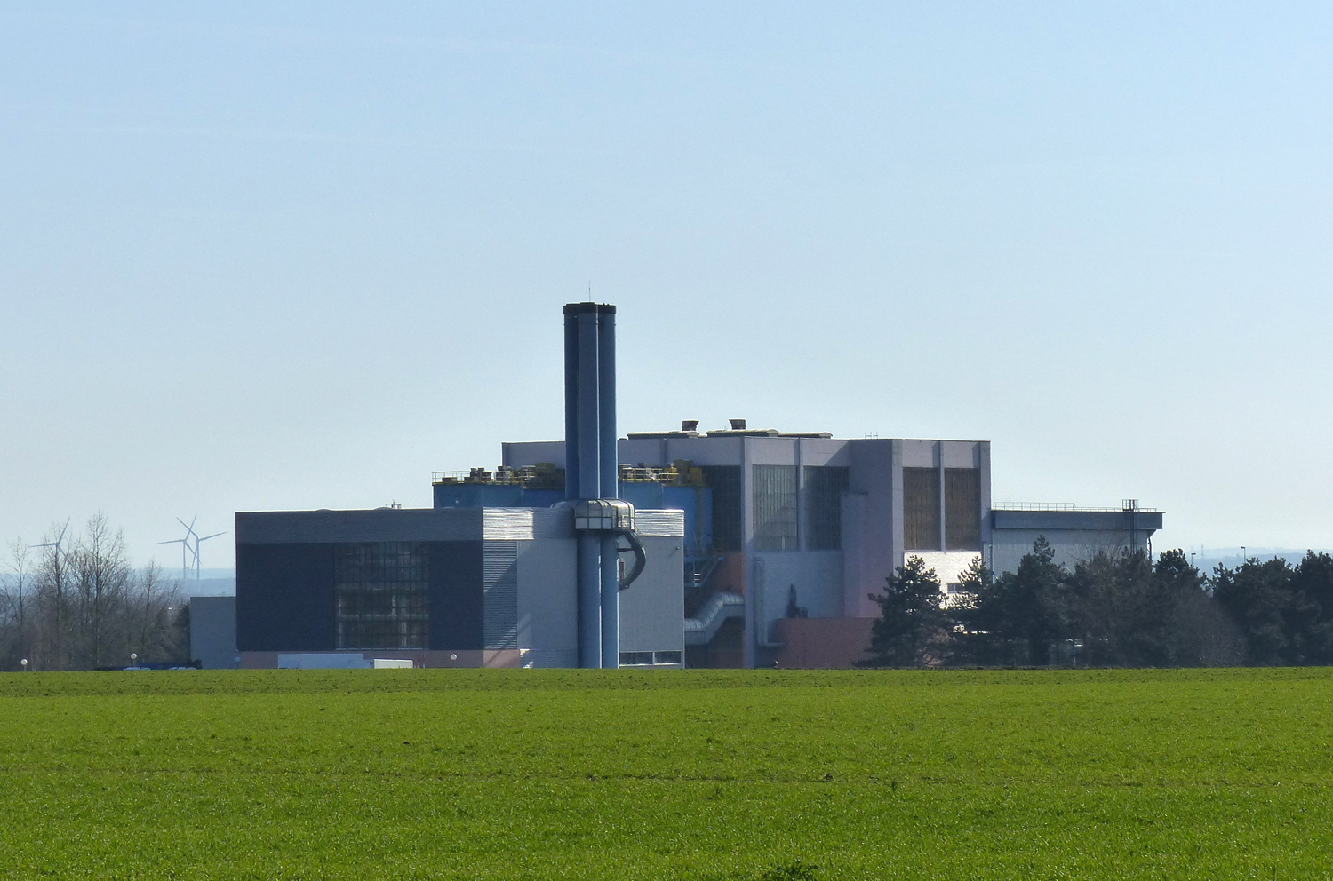Usine d'incinération Sirac Colombelles (Calvados)