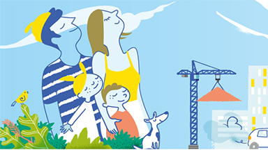 Illustration pour la journée nationale de la qualité de l'air 2026