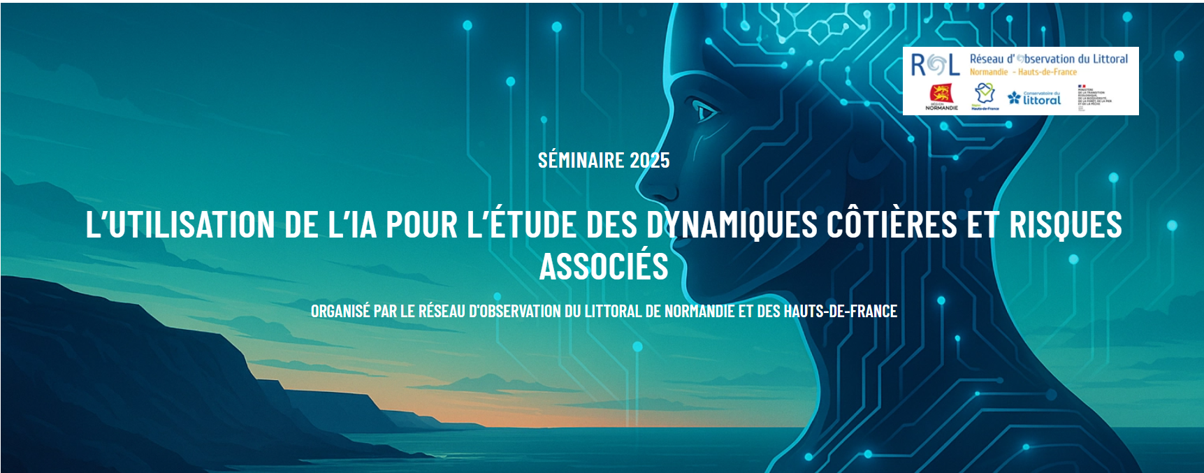 Séminaire 2025 - L'utilisation de l'IA pour l'étude des dynamiques côtières et risques associès