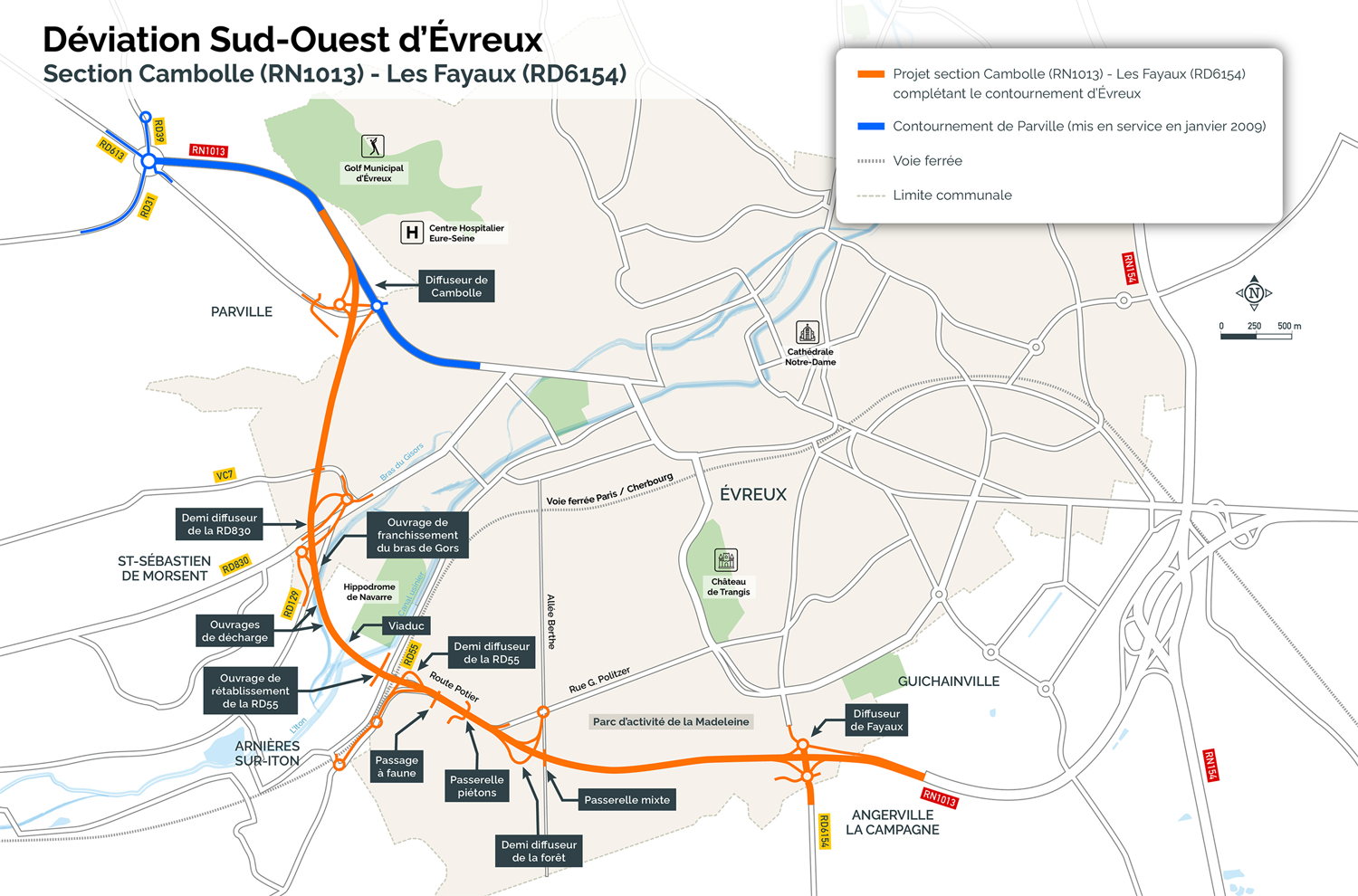 Carte du projet