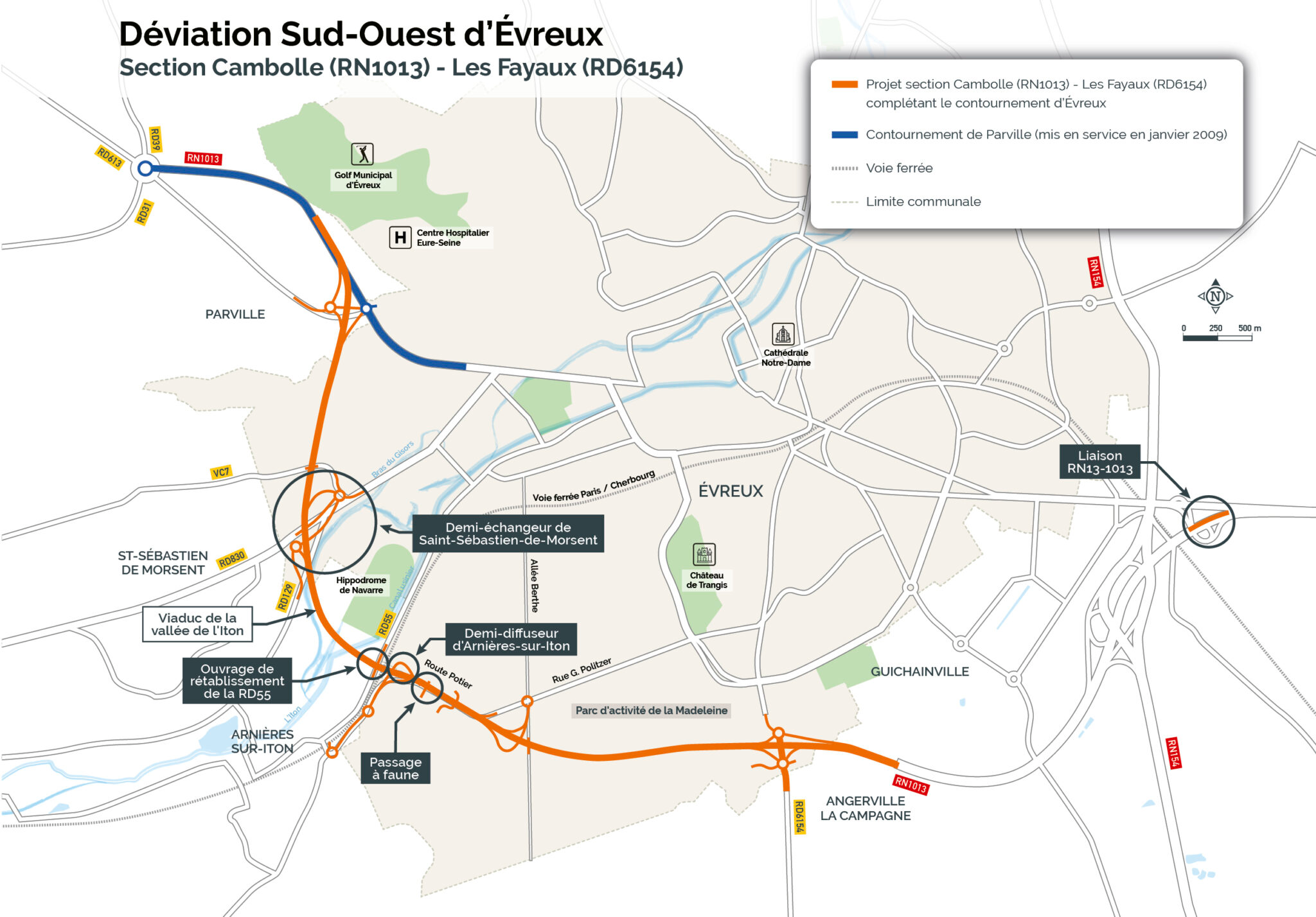 Carte du projet