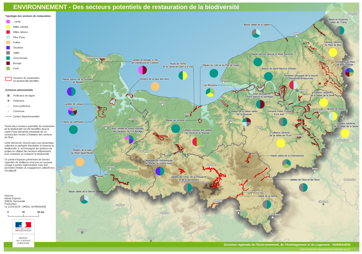 visualisation carte régionale