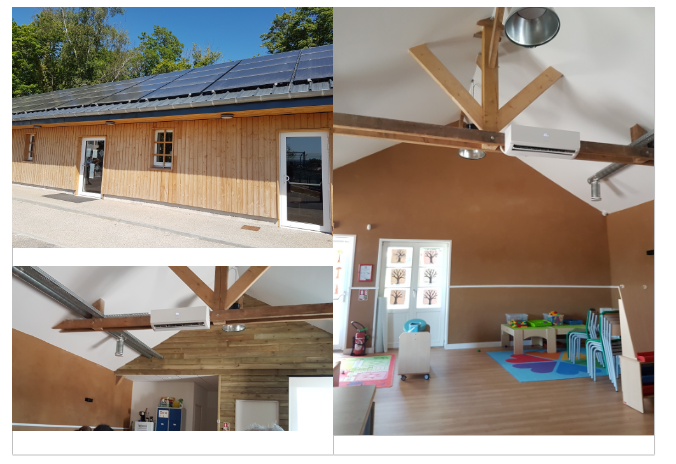 Présentation visuelle du bâtiment périscolaire