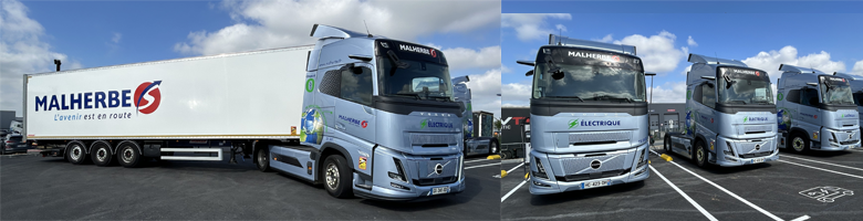 Station de recharge pour poids lourds électriques