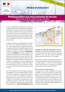 Miniature de la notice mouvement de terrain