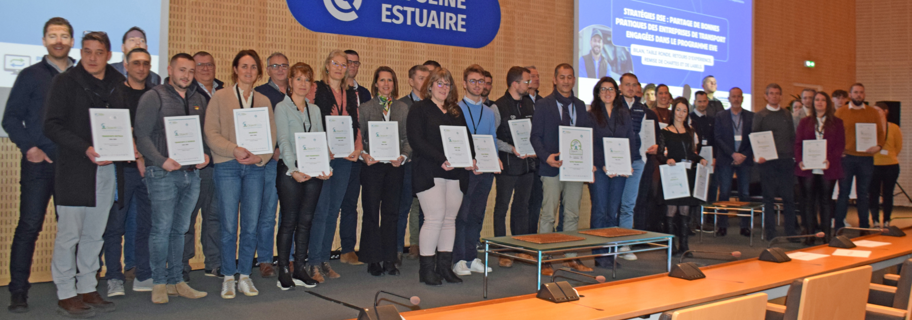 Les entreprises normandes qui se sont engagées dans le programme EVE en 2024