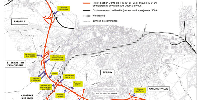 Plan général des travaux