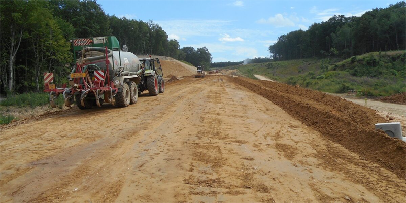 Travaux chemin Potire - juin 2016